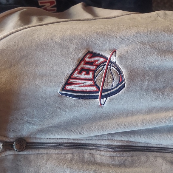 Vintage Brooklyn Nets NBA Unique Sports Generation Velour Jacket and Pants Men, - Picture 3 of 12